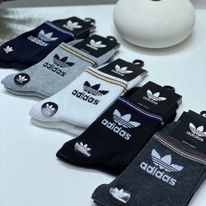 Adidas Mens 5 Pack Sport Socks